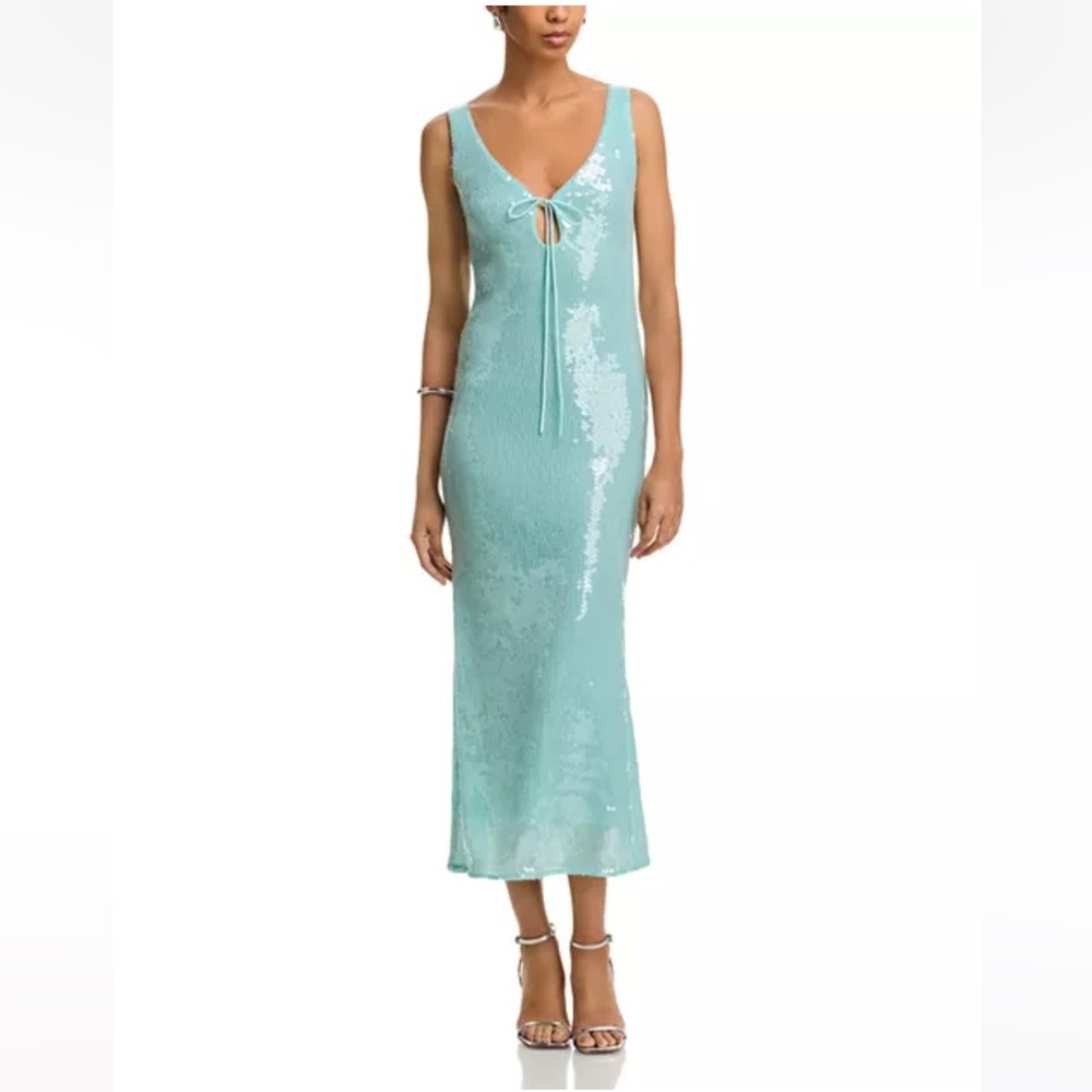 Bardot Isha Sequined Midi Dress Size 4